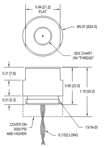 PFP300壓力傳感器結(jié)構(gòu)