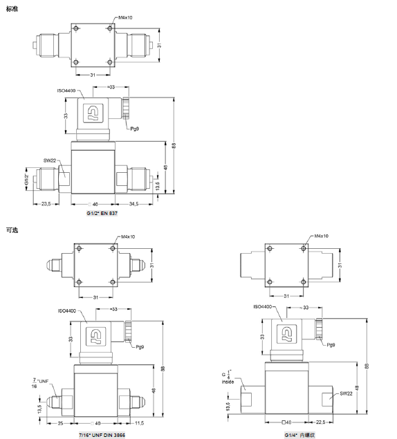 DMD 331壓力變送器產品結構