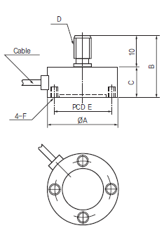  UMMA-50kgf產(chǎn)品尺寸圖