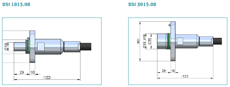 DSI系列速度傳感器尺寸圖